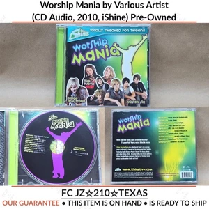 Worship Mania by Various Artist (CD Audio, 2010, iShine) Pre-Owned - Imagen 1 de 10