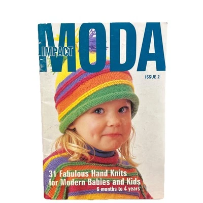 MODA IMPACT ISSUE 2-31 FABULOUS HAND KNITS FOR BABIES & KIDS-6 MONTHS to 4 YR - Image 1 of 4