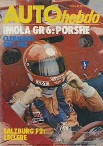 AUTO HEBDO n°15 27/05/1976 IMOLA Gr6 CHARADE SALZBURG F2 - Foto 1 di 1