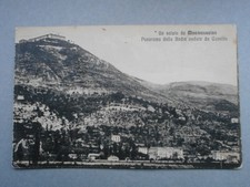 CARTOLINA 'PANORAMA BADIA VEDUTA DA CASSINO' VIAGGIATA (1949)