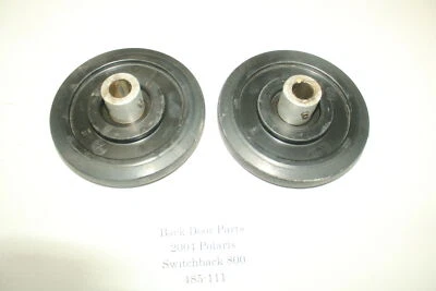 Polaris Switchback 800 2004 144" borde pista rueda loca guías juego de pares de ruedas Foto 1 de 4