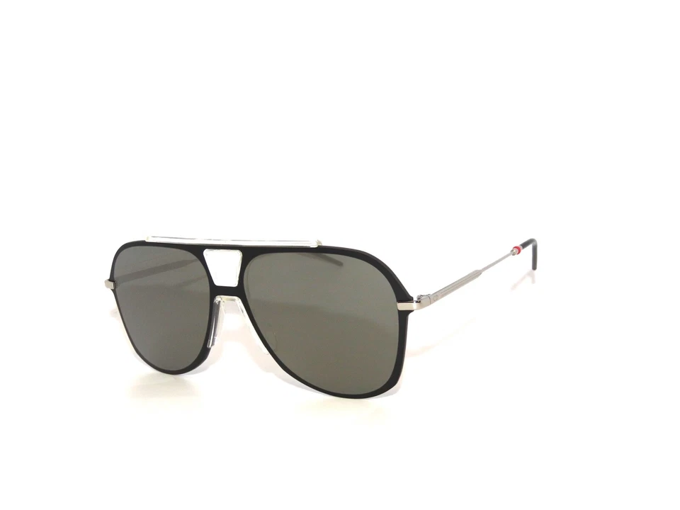 Dior Homme 0224S 0224 N7I 0T Matte Black Gray Sunglasses  - Image 1 of 4