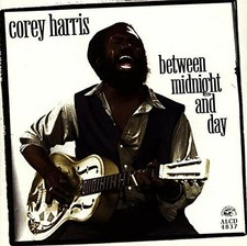 Corey Harris - Between Midnight And Day - Corey Harris CD 14VG FREE Shipping