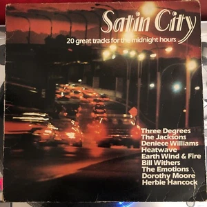 Satin City, Vinyl Lp, Comp Soul Disco, CBS 1978, G/VG SEXY DISCO - Picture 1 of 6