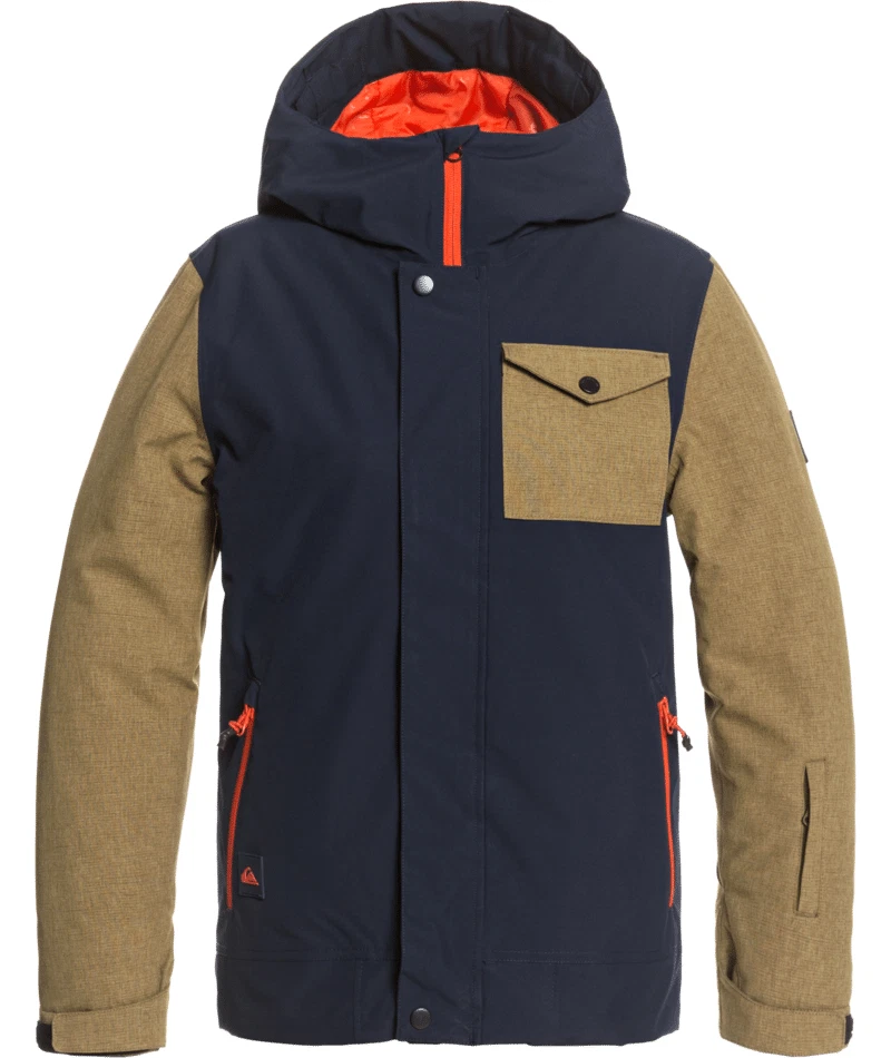 QUIKSILVER Youth RIDGE Snow 2021 Jacket - BYJ0 - Large /14 - LAST ONE LEFT