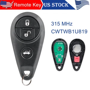 For 2011 2012 2013 Subaru Forester Impreza Key Fob Remote Control CWTWB1U819 - Picture 1 of 7