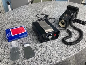 Polaroid CU-5 Land Sofortbildkamera + Blitzgenerator + Zubehör RARITÄT - Bild 1 von 7