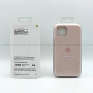 Funda trasera de silicona genuina para teléfono Apple iPhone para iPhone 11 Pro rosa arena - Imagen 1 de 2