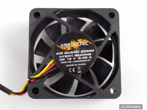 Revoltec AG606020-01 Air Guard 60x60x25mm Hysint Bearing DV 12V 0.08A Lüfter Fan - Bild 1 von 1