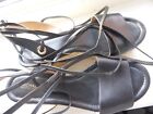 Michael Kors Ladies Wedge Sandals - Black Size 6