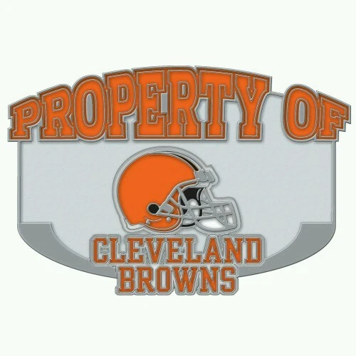CLEVELAND BROWNS PROPERTY OF PIN FREE SHIPPING! BLOWOUT PRICE!  - Image 1 of 1