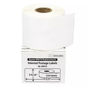 DYMO Kompatibel 99019 1-teilig Direkte Thermische Versandetiketten - (6) Rollen à 150 - Bild 1 von 8