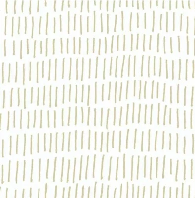 Papel tapiz RoomMates RMK11612WP dorado y blanco marca de garrapatas pelar y pegar 20,5 X 16,5 pies Foto 1 de 4