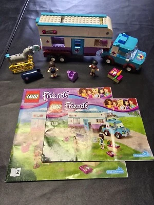 LEGO FRIENDS: Horse Vet Trailer (41125) - 100% Complete w/Manuals, No Box - Image 1 of 4
