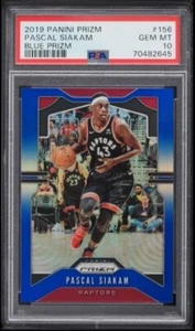 Prizm Pascal Siakam Blue 2019/199 #156 PSA 10 Raptors - Imagen 1 de 2