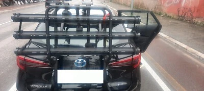Portabici Posteriore 3 Binari per Toyota Corolla Touring Sports anno 2021 3 Bici - Immagine 1 di 4