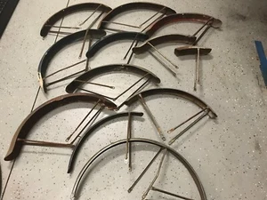 Antique Bicycle Front Fenders. - Picture 1 of 3