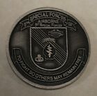 5th Special Forces Group Airborne 1st Special Forces Army Challenge Coin A-Sil