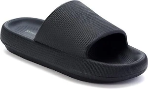 Joomra Pillow Slippers for Women and Men Non Slip Quick Drying Shower Slides Bat - Picture 1 of 21