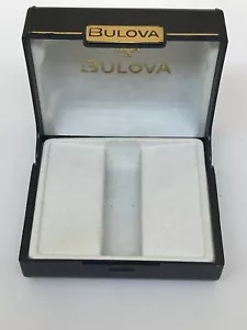 BULOVA VINTAGE BOX - condizioni come da foto - ANNI 70 RARA - Picture 1 of 4