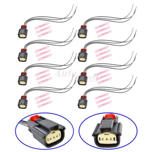 8X Ignition Coil Connector Plug For Ford 2013-2019 V6 V8 Flex F150 9U2Z14S411EA - Picture 1 of 12