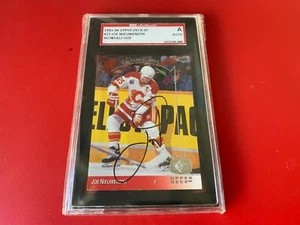 Joe Nieuwendyk HOF 1993-94 UD SP Card Signed Auto SGC Certified - Picture 1 of 2