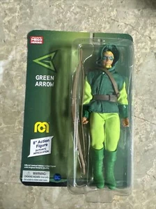 2021 Topps X MEGO Green Arrow 8" Action Figure LIMITED EDITION RARE - Picture 1 of 2