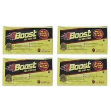 Boost My Fuel 4PACK Universal Set of 4 Fuel Saver 0.5 oz Additive Tear Off Packs