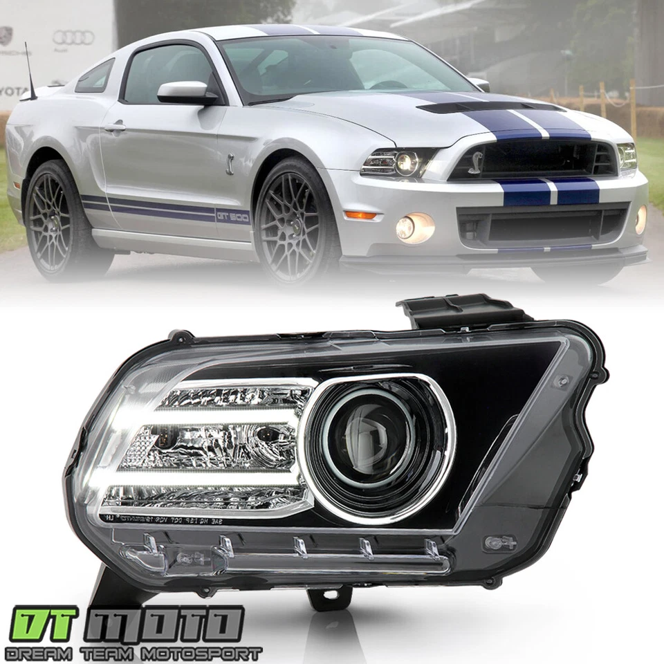 Ford Mustang 2013-2014 HID/Xenón con Proyector LED Faro Repuesto Pasajero Foto 1 de 4