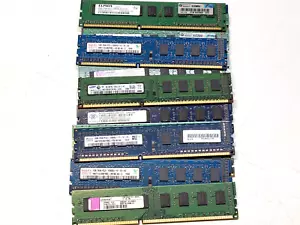 Lot 15 Samsung Memory Hynix Elpida Ram Module 1GB 2GB Lot PC3 10600 12800 - Picture 1 of 13