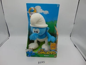 Smurfs Smurf Talking Plush & DVD Music 2008 Peyo New in Box Needs Batteries - Picture 1 of 9