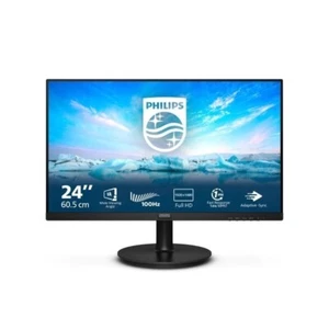 Philips Monitor 24 Zoll • Full HD VA LCD 60Hz • 4ms Lautsprecher HDMI VGA VESA - Bild 1 von 10