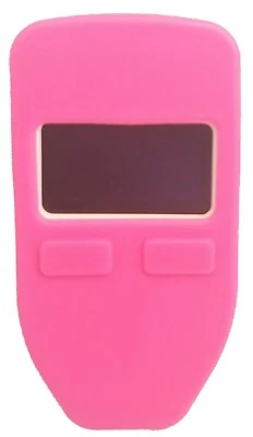 ProtectingCoin Case / Skin for Trezor Hardware Wallet (PINK), #CryptoValentine