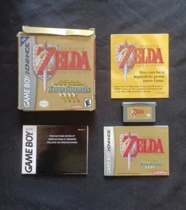 Legend of Zelda: A Link to the Past Four Swords GBA, Game Boy Advance COMPLETE - Picture 1 of 9