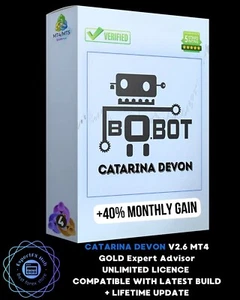 Catarina Devon Gold Forex Trading Robot Expert Advisor MT4 EA V2.6 unlimited - Picture 1 of 8