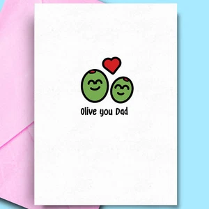 Divertida Tarjeta del Día del Padre Insultante Descarada Novedad Humor Comedia Sarcasmo Adulto Papá - Imagen 1 de 3