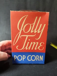 Antique, Jolly Time, Pop Corn Box - Picture 1 of 9
