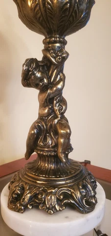 Lamp  CHUBBY  CHERUB . Maker CATCO Cover