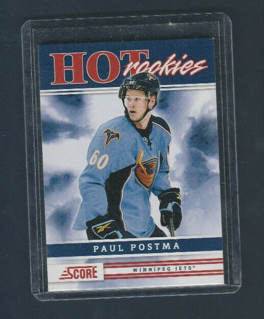2011-12 Score Hot Rookies # 501 Paul Postma - Image 1 of 1