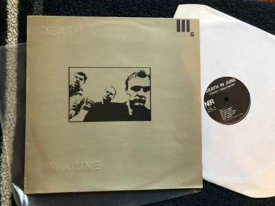 Death In June Lesson 1: Misanthropy Vinyl LP goth neo folk '86 uk ner badvc726 ! - Image 1 of 4
