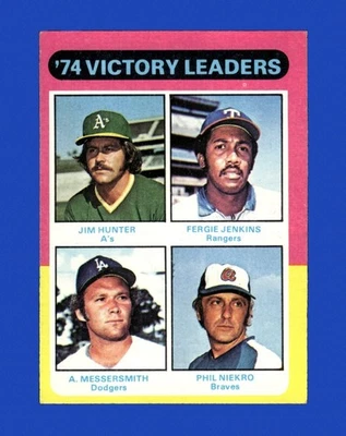 Topps Set-Break #310 Victory Leaders 1975 como nuevo *GMCARDS* Foto 1 de 2