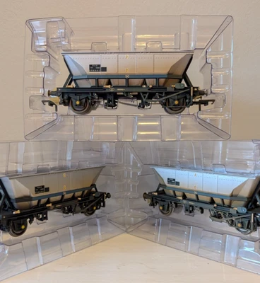 3 HAA MGR Wagons Scottish Saltire Blue Cradle Livery Harburn Hobbies Ltd Edition - Image 1 of 4