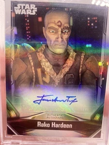 James Arnold Taylor als Rako Hardeen 2021 Star Wars Signature Series Auto A-JT3 - Bild 1 von 22