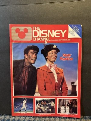 1984 September The Disney Channel Magazine, Julie Andrews, Mary Poppins  (B7) - Image 1 of 3