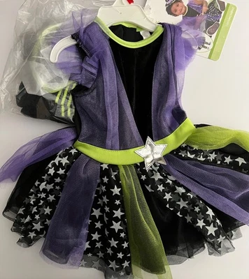 New Infant Girls Witch Dress Halloween Costume Size 6-12 Months - Image 1 of 4