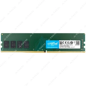 Crucial 8GB DDR4 2400 MHz PC4-19200 1Rx8 DIMM Desktop Memory RAM (CT8G4DFS824A) - Picture 1 of 2