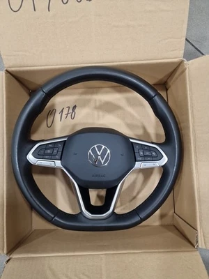 VW Bus T5 T5.2 T6 T6.1 MFL MULTIFUNKTION LENKRAD KOMPLETT ABGEBILDET ORIGINAL - Bild 1 von 4