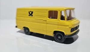 Wiking MODELL H0 1:87 MERCEDES 508 BUS Bulli KASTENWAGEN POSTWAGEN GELB - Bild 1 von 10