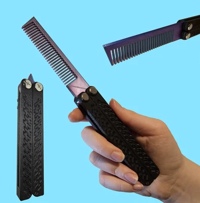 Bali-Song Comb Fidget Toy/Butterfly Knife Trainer - Image 1 of 4