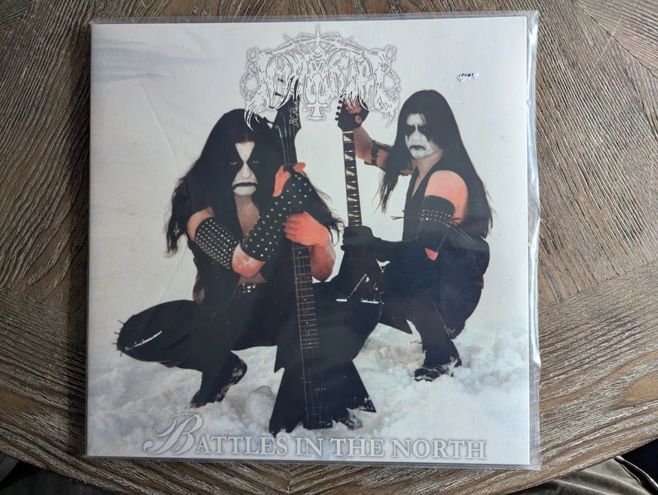 бессмертные битвы на севере белый/черный мрамор lp abbath металл - Изображение 1 из 3